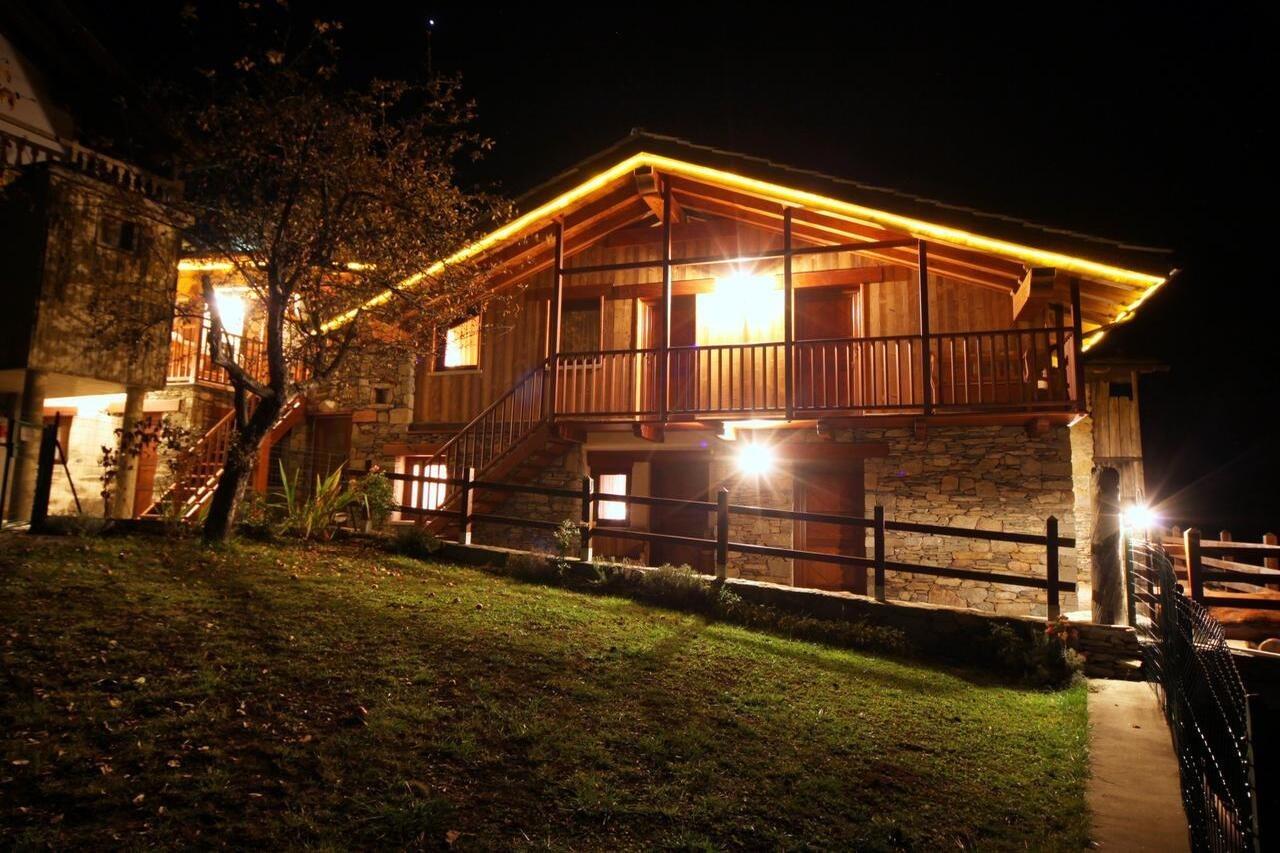 Eco Chalet Maison Dominique Шаллан-Сент-Ансельм Экстерьер фото