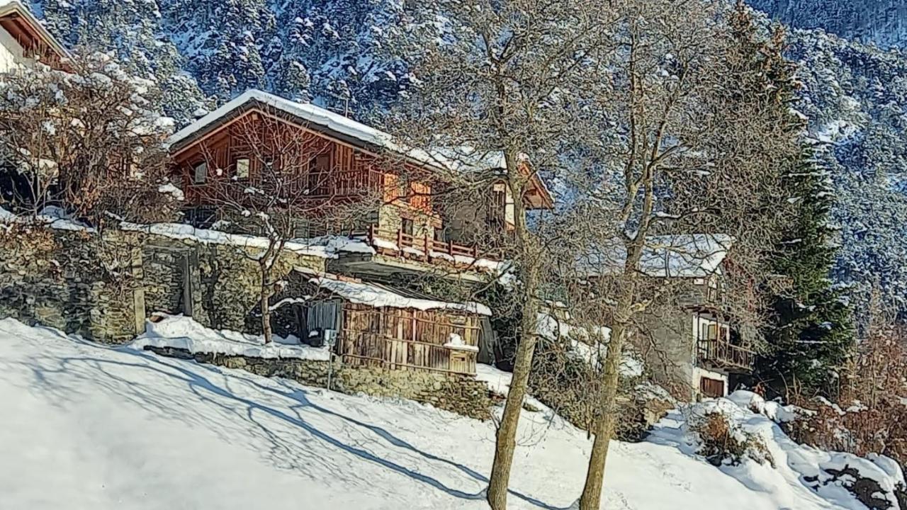 Eco Chalet Maison Dominique Шаллан-Сент-Ансельм Экстерьер фото