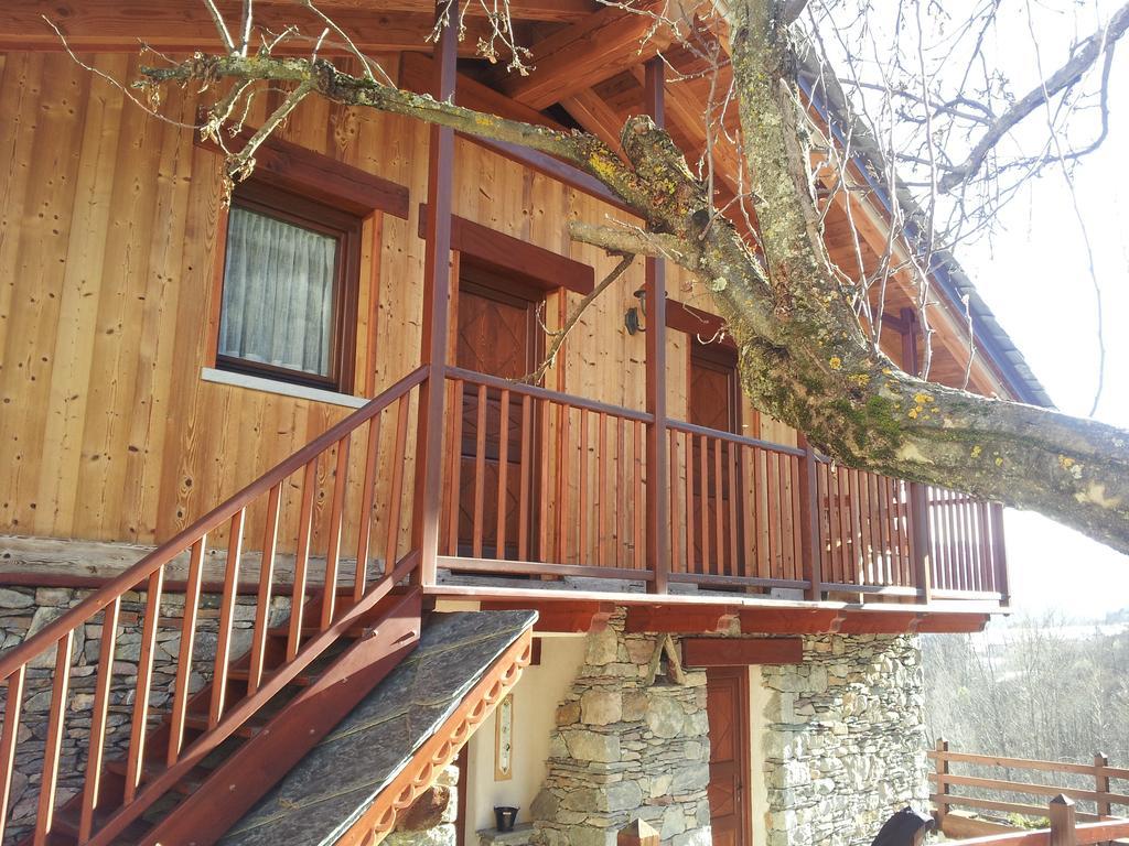 Eco Chalet Maison Dominique Шаллан-Сент-Ансельм Экстерьер фото