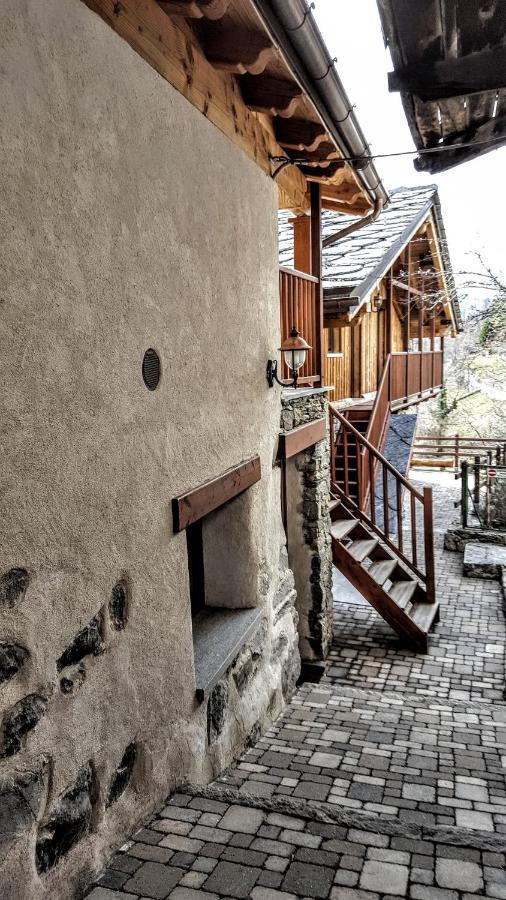 Eco Chalet Maison Dominique Шаллан-Сент-Ансельм Экстерьер фото